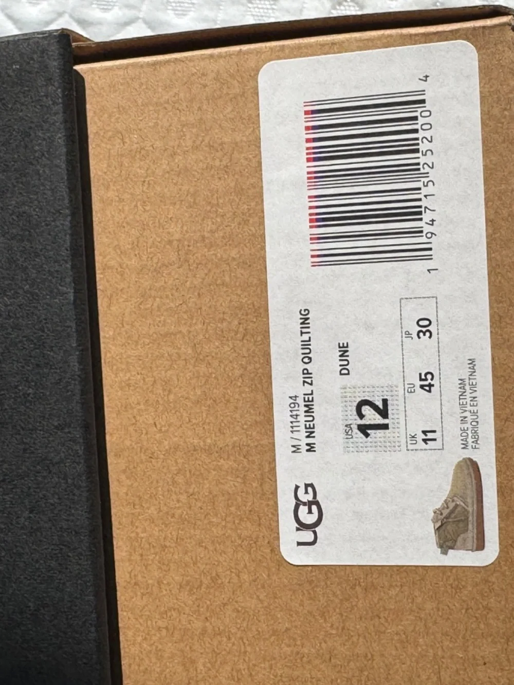 Ugg M Neumel Zip Quilting